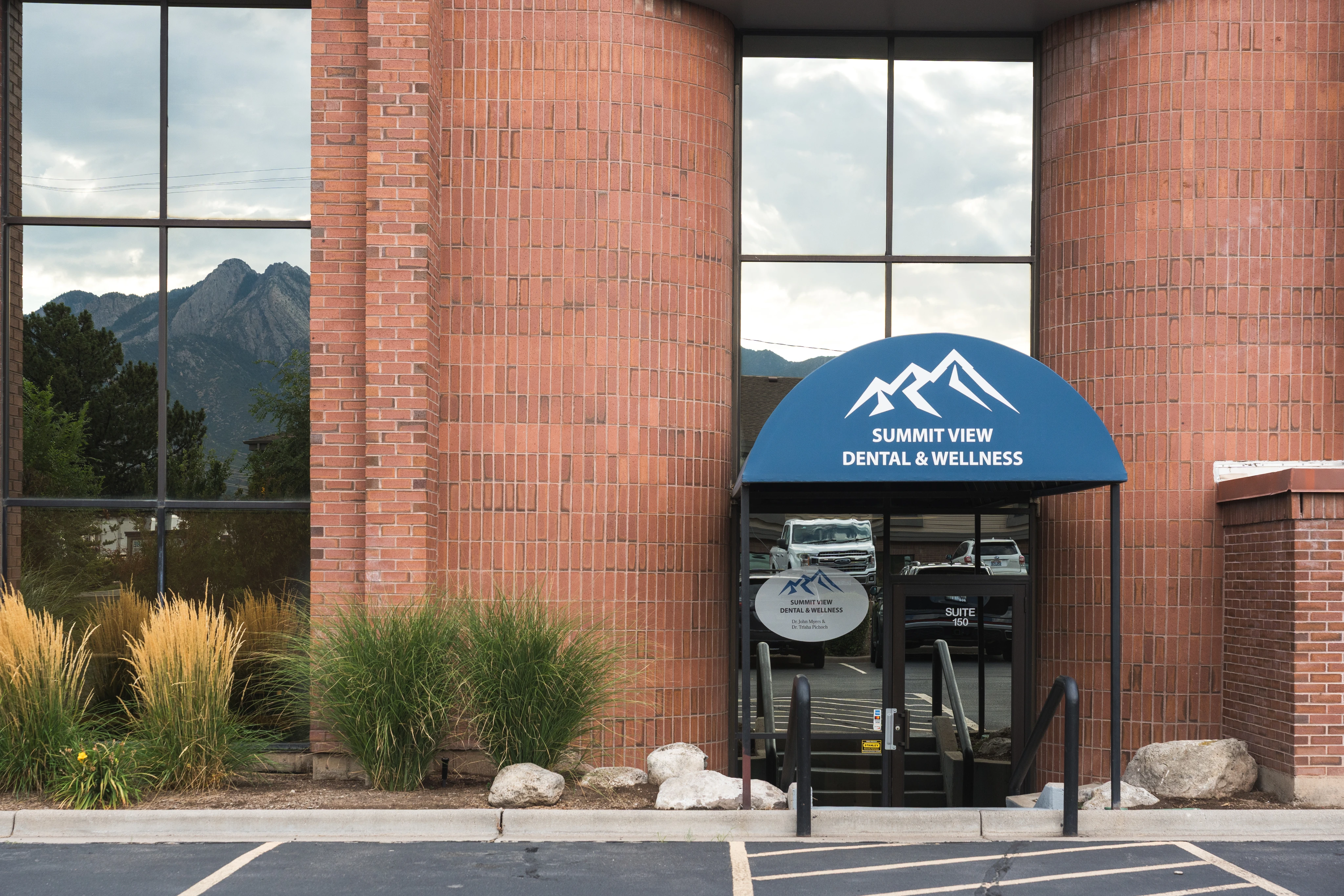 office building entrance